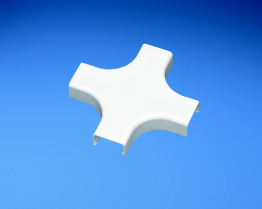 Product image for Panduit CRFC5IW-X LD5 / LDPH5 / LDS5 Bend Radius Cross Fitting, International White