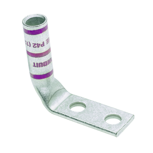 Product image for PAN LCC1-38DWF-E CuLugLBW,2Hole,#1A