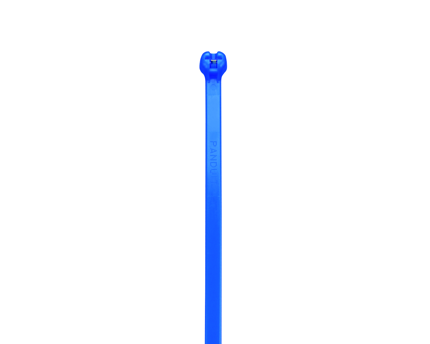 Product image for Panduit BT1M-M6 Cable Tie, Metal Barb, 4.0"L (102mm), Miniature, Nylon, Blackue