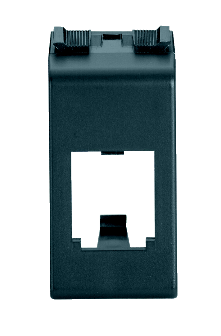 Product image for Panduit CGAGY-X Faceplate Adapter, Gewiss, Intl Gray