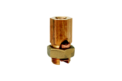 Product image for Panduit SPF2-500-12 Bronze Service Post Connector, 300-500 kcmil, Female, 2 Cables