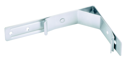 Product image for Panduit CDLB4 L-Bracket With Quick Mount Clip, For Installing Cwd4 Corner Wiring Duct, Back Panel Only, # 10-32 X 1/4, Low Carbon Steel And Spring Steel, 16 Pc. Package Quantity.