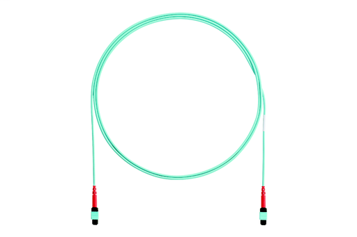 Product image for Panduit FZTRL7N7NYNM030 OM4 12-fiber Interconnect LSZH PanMPO female to PanMPO female Method B Optimized IL, no pulling eye - 30m