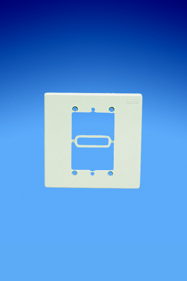 Product image for Panduit MIWBAEI Box Adapter, In Wall, Electric Ivory