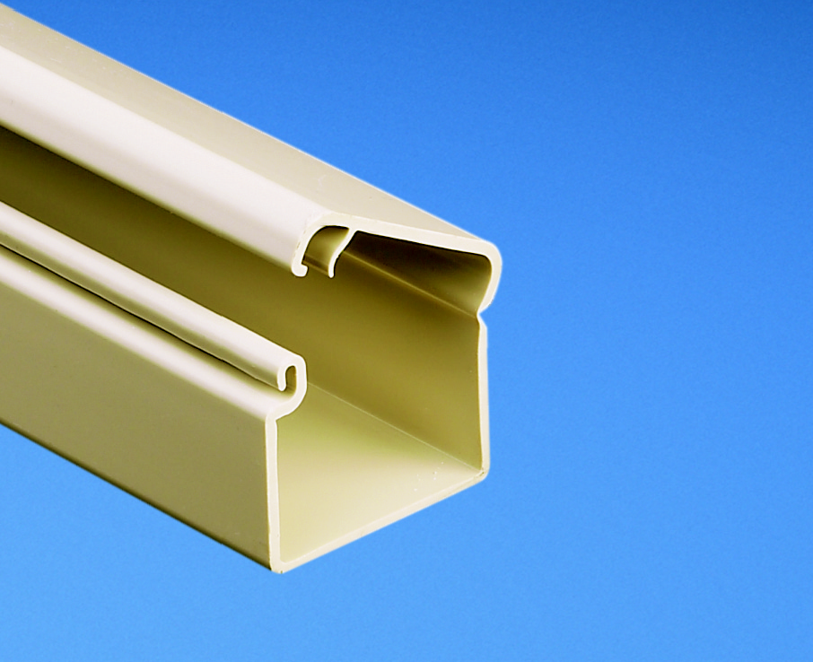 Product image for Panduit OFR20OB6 OFR20 Single Channel, Low Voltage 1-piece Raceway with Adh. 6ft.