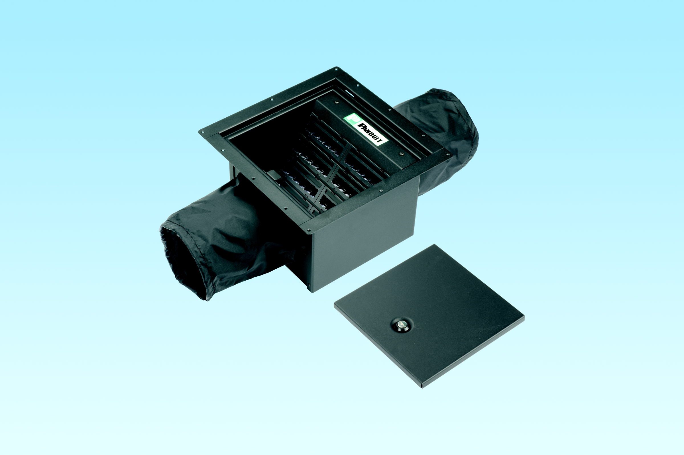Product image for Panduit ACE48 Zone Cabling Raised Floor Enclosure, 12.37" High (314mm)