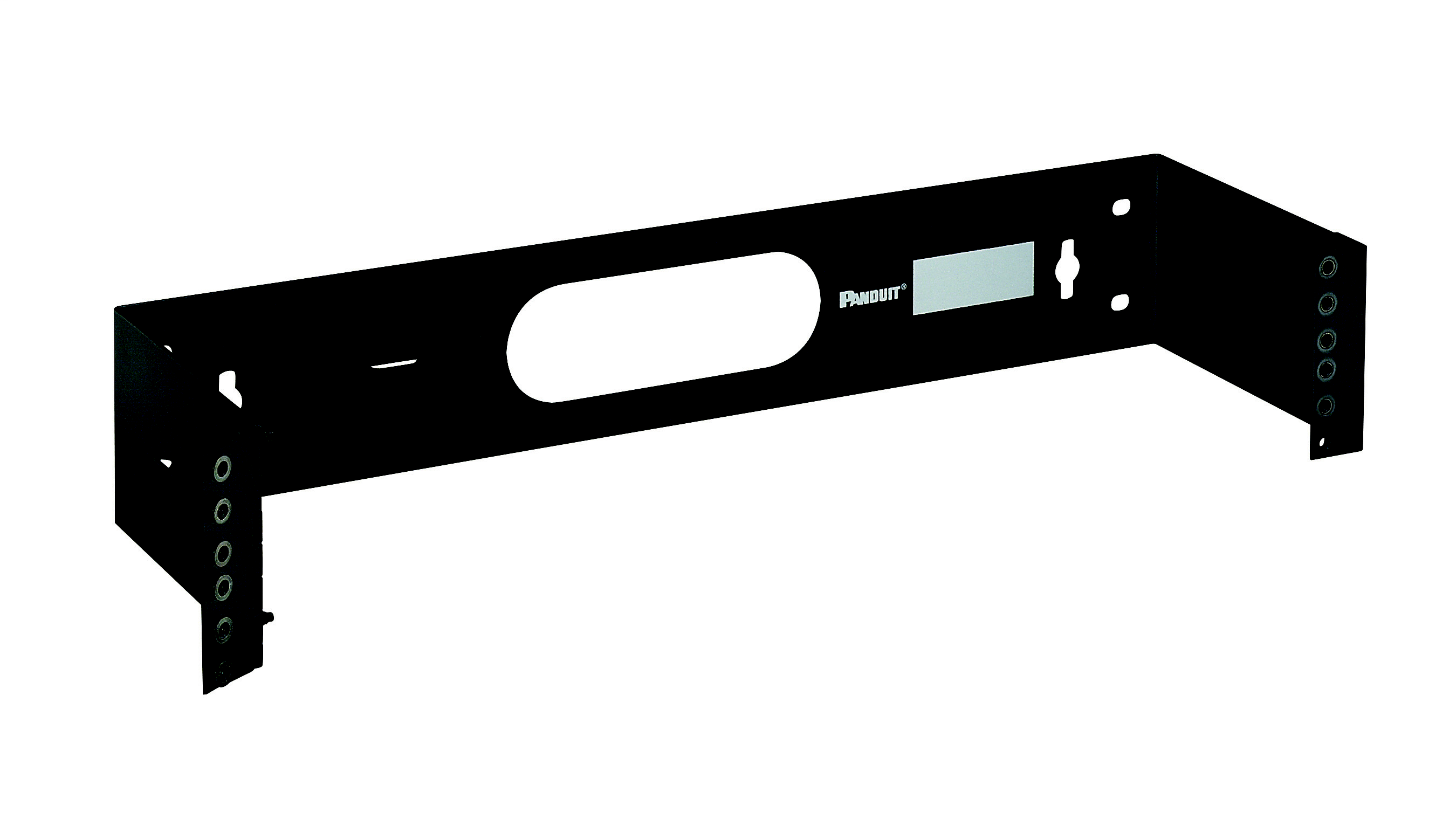 Product image for Panduit WBH2E Hinged Wall Mount Bracket 2 RU, 15" Deep (381mm)