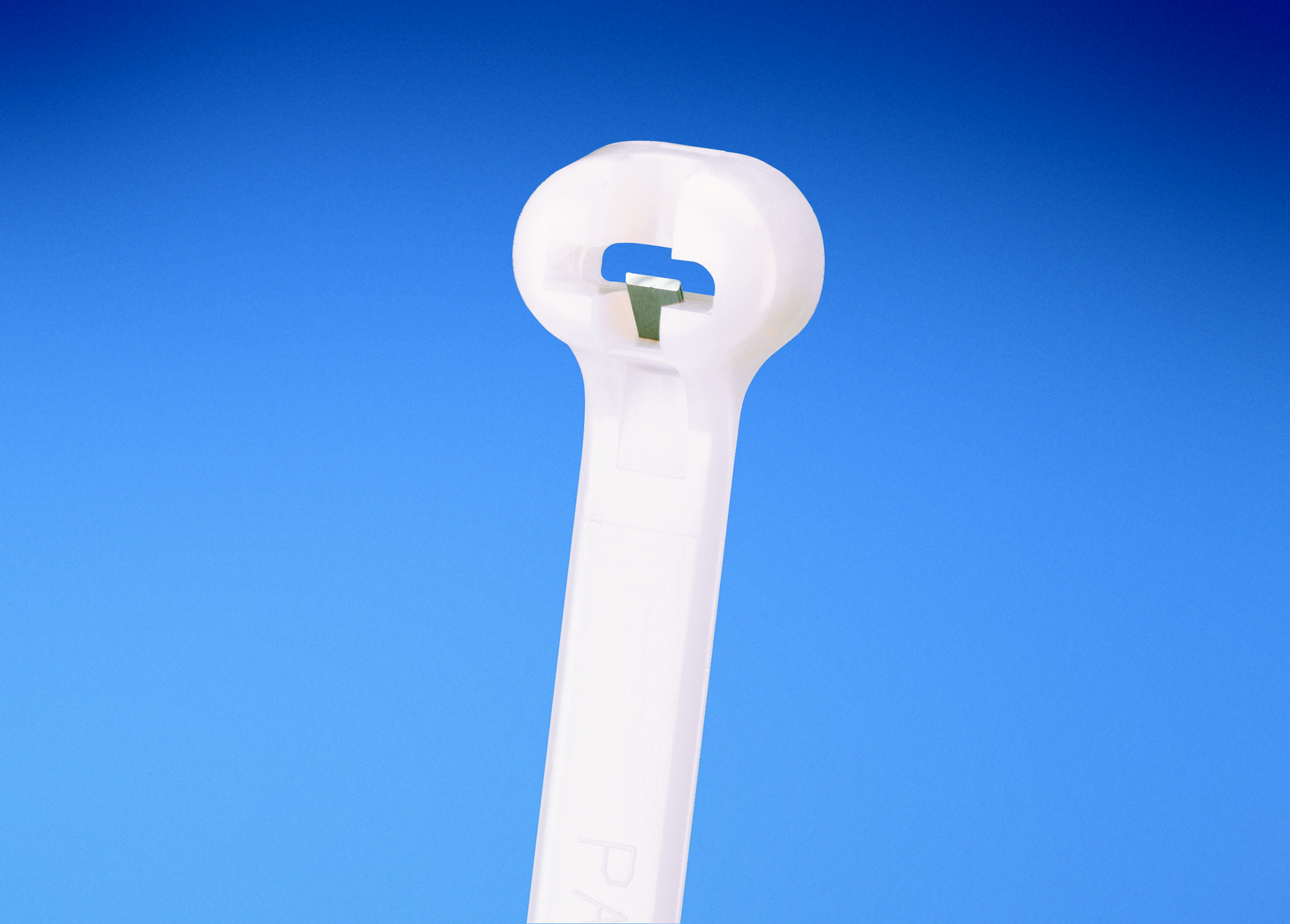 Product image for Panduit BT8LH-C Cable Tie, Metal Barb, 27.5"L (699mm), Light-Heavy, Nylon, Natural