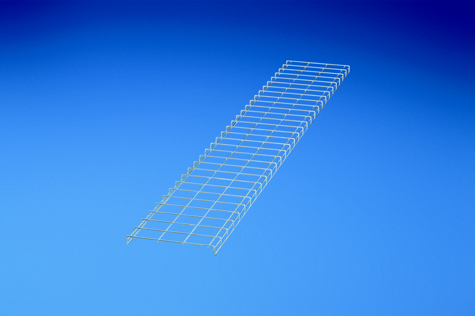 Product image for Panduit WG18EZ10 Wyr-Grid Pathway, 18" W x 10' L, Electro Zinc Plated