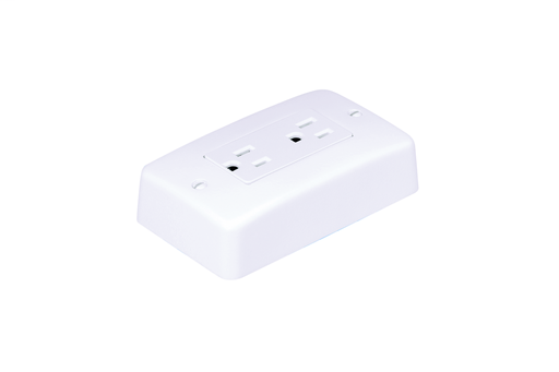 Product image for PAN JBP1MR20EI Outlet Box,Power,Rec