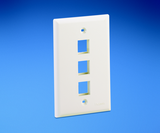 Product image for Panduit NK3FNIG Single gang, Flush Mount Vertical Faceplate