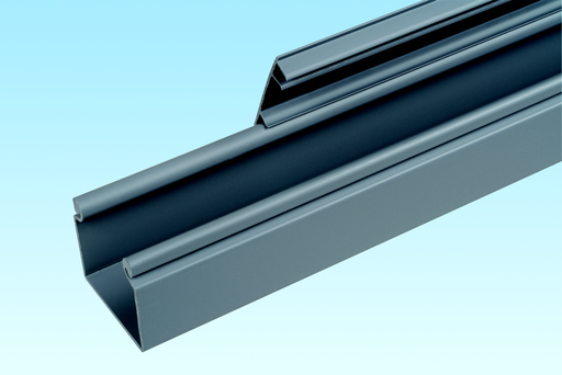 Product image for Panduit HS2X4WH6NM Solid Hinged Duct, PVC, 2X4X6', White