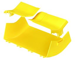 PAN FRIV4512X4YL FiberRunner&reg; Angle