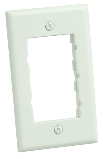 Panduit CBEI Faceplate Frame, Single Gang, Classic, Electric Ivory Product image for Panduit CBEI Faceplate Frame, Single Gang, Classic, Electric Ivory