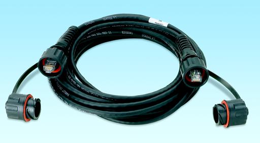Product image for Panduit IUTPSP5BL IndustrialNet Cat 6 UTP Patch Cord Stranded with caps, 5ft