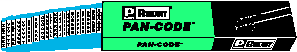 Panduit PCMCP-101-125 Pre-Printed WM Cards, Vinyl Cloth, .25" W x 1.50" L, 101 thru 125 Product image for Panduit PCMCP-101-125 Pre-Printed WM Cards, Vinyl Cloth, .25" W x 1.50" L, 101 thru 125