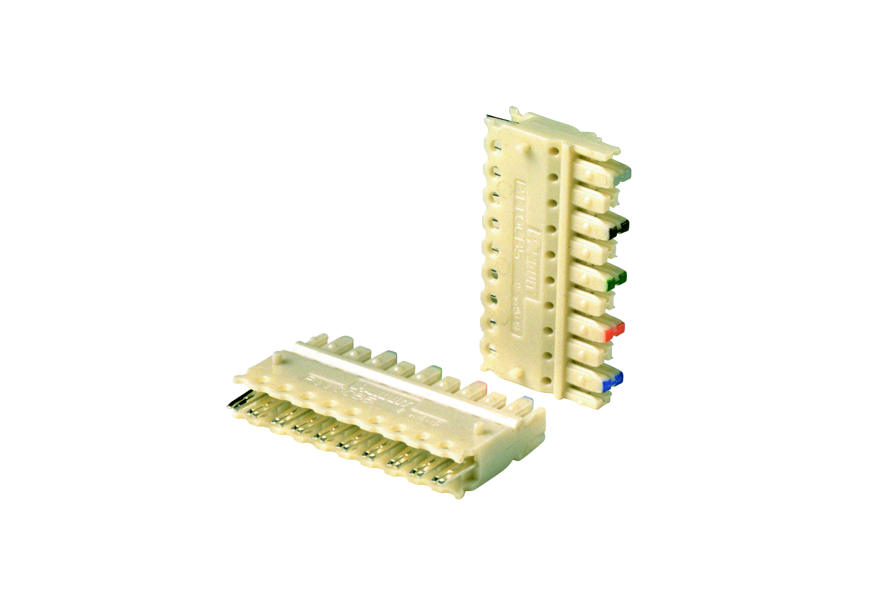 Product image for Panduit P110CB5-CY 5 Pair 110 Connecting Black, 100 Pack