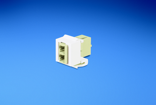 Product image for Panduit NKDLCMIW NetKey® LC Duplex Fiber Adapter Module