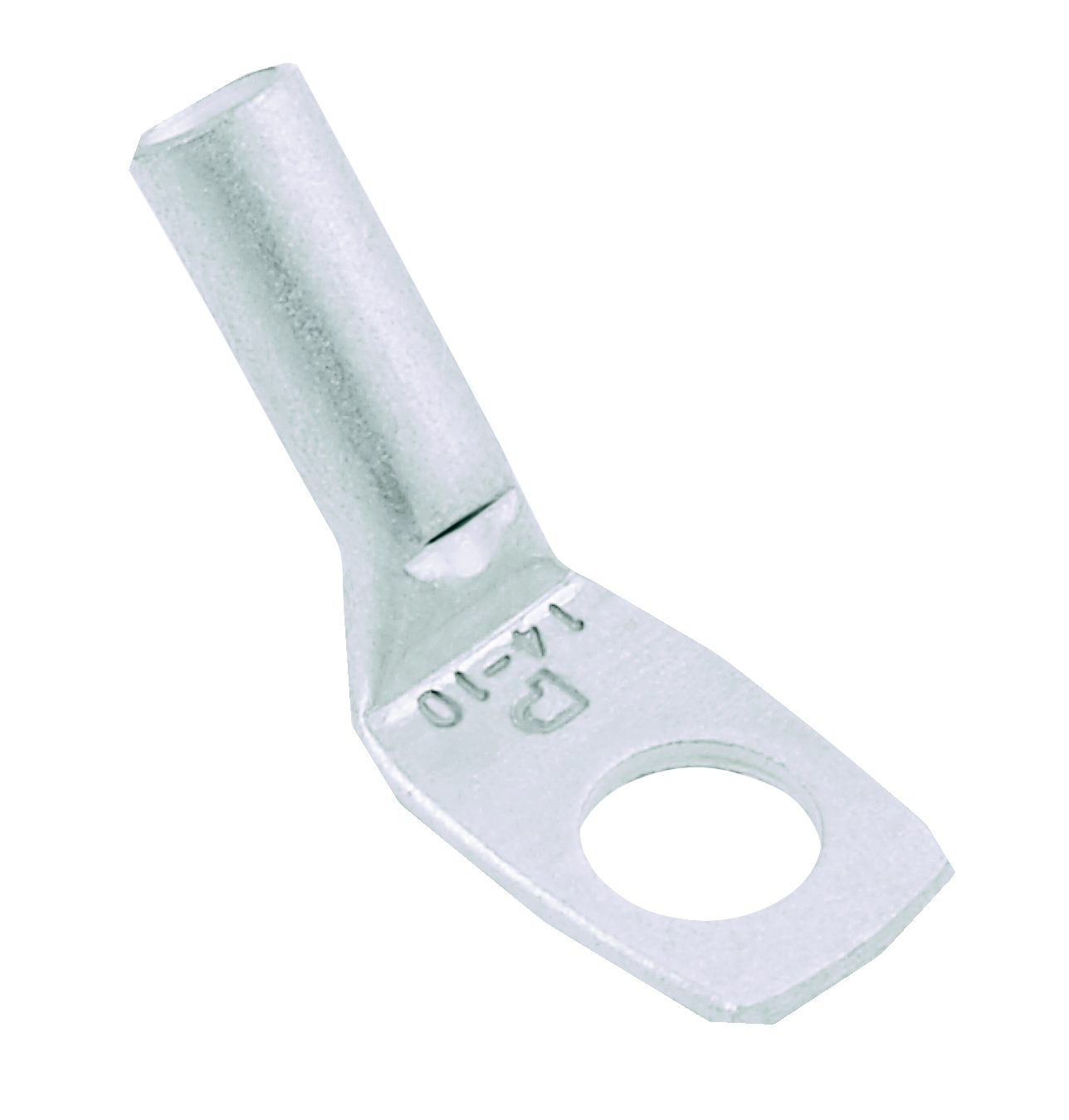 Product image for Panduit LCB10-14WH-L Pan-Lug™ Copper 1 Hole 90. Tongue Compression Lug