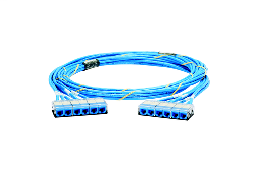 Product image for PAN QZPBCBCBXX38 QN,CblAssy,Cat6A,J