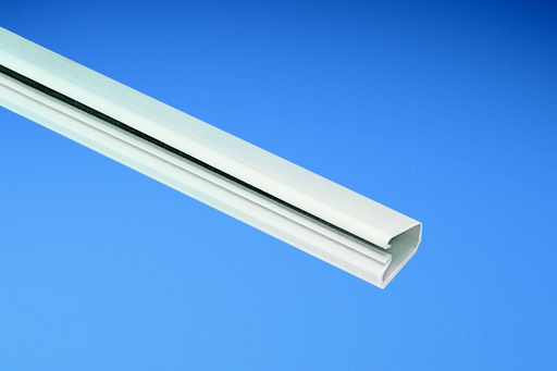 Product image for Panduit LD3IG10-A One-piece Latching Surface Raceway, Supplied With Pre-applied Adhesive Backed Tape. Available In 6', 8', And 10' Lengths.