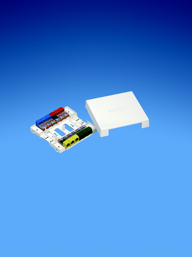 Product image for Panduit CBX12WH-AY Surface Mount Box, 12 Port, White