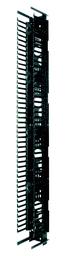 Panduit PRVF8 45RU 8" Wide PatchRunner&trade; Verticalical Cable Manager, single sided, includes four PRSP7 slack spools