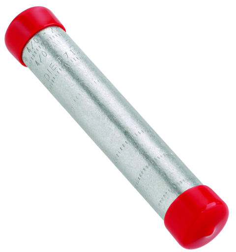 Product image for Panduit SAR4/0-2/0-5 Aluminum Compression Reducing Splice, From 4/0 To 2/0 AWG