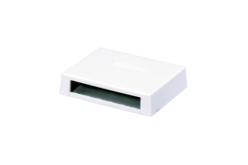 Product image for Panduit CBXD6IW-AY Surface Mount Box, 6 Port, Off White