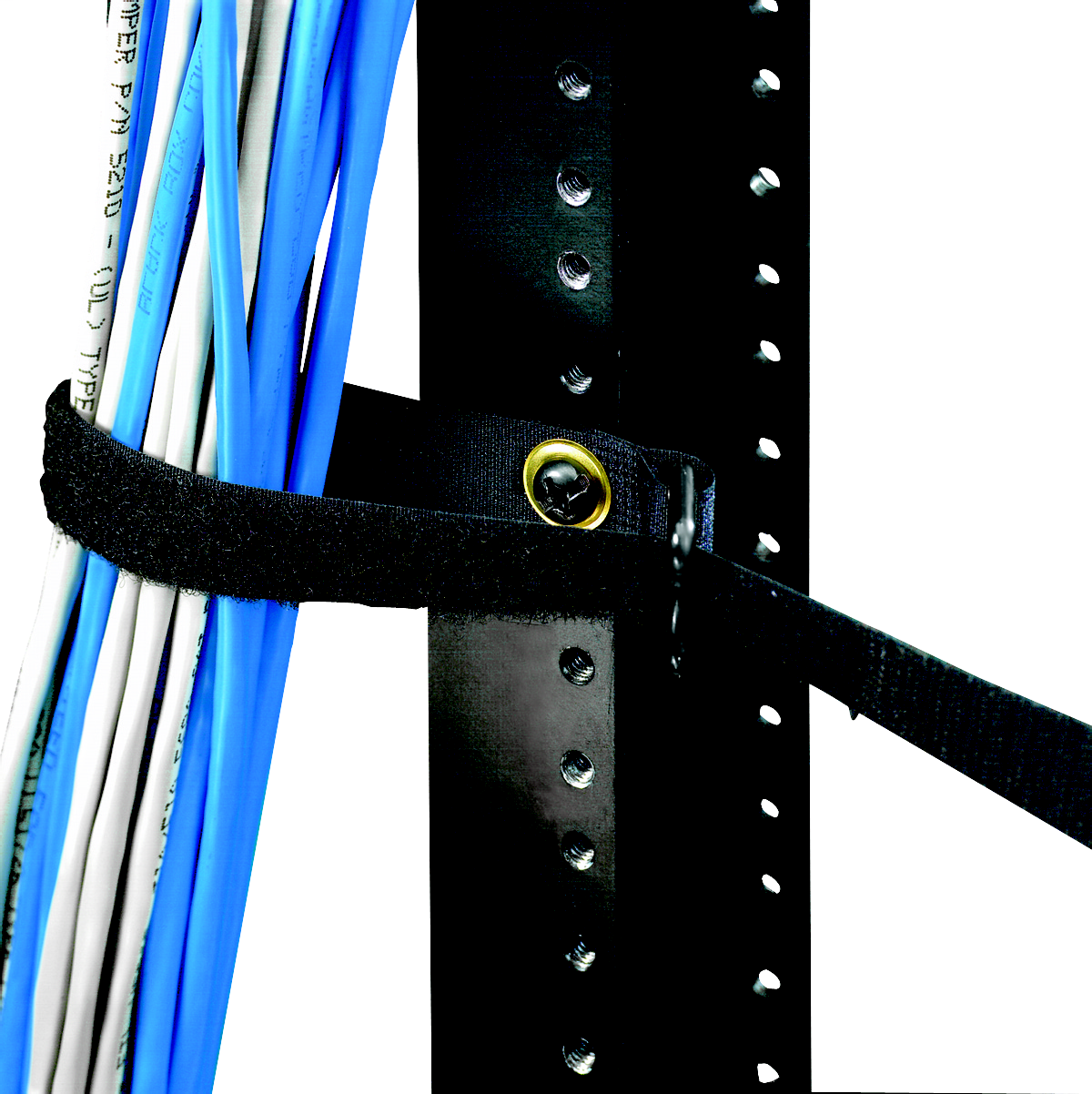 Panduit GCTC5S-X0 Grommet Cinch Tie, 18.0"L (457mm), Blackack Product image for Panduit GCTC5S-X0 Grommet Cinch Tie, 18.0"L (457mm), Blackack