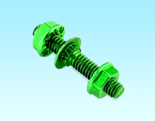 Product image for Panduit THBSK Bonding stud kit for 1/4" thru-hole Rail Fasteners, Includes 25 Bonding Studs and 50 Bonding Nuts.