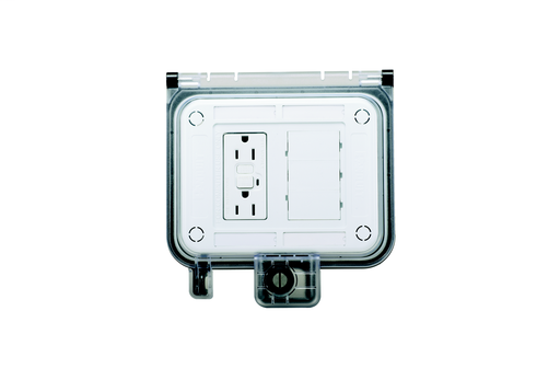 Product image for Panduit IAPNGWH IndustrialNet Data Access Port, White