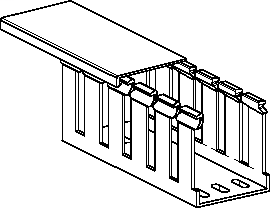 PAN G.5X1WH6-A Wide Slot ADH Duct,P PAN G.5X1WH6-A Wide Slot ADH Duct,P