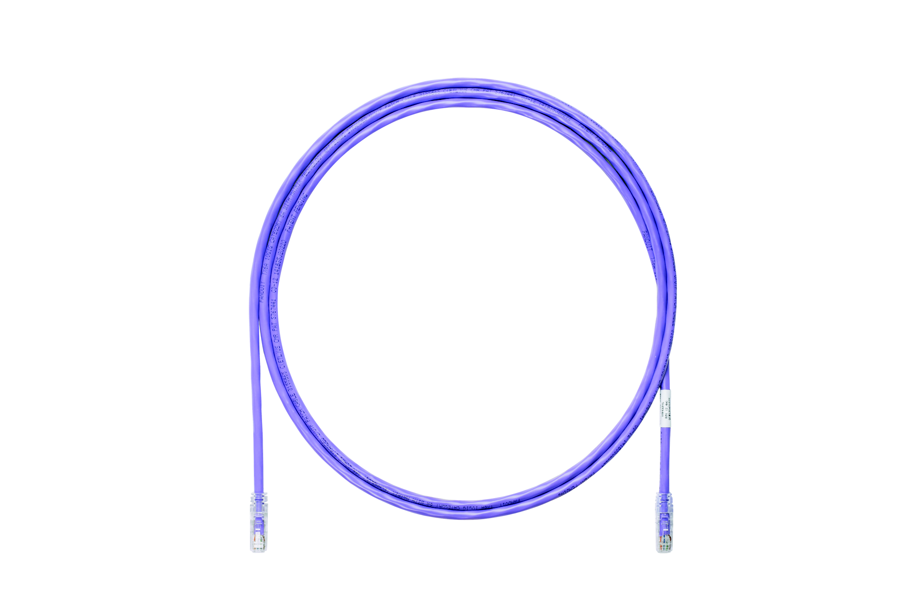 Copper Patch Cord, 114.84' Length, Violet