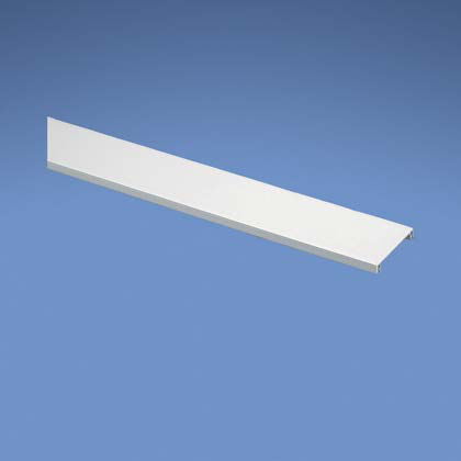 Pan-Way T-70 / TG70 / Twin-70 Power Rated Multi-Channel Raceway Cover, Length 10 Feet, Color White, Material PVC, Packaging 10