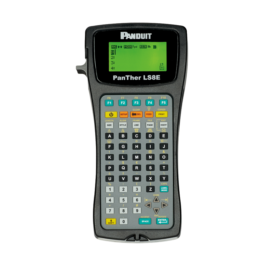 LS8E hand-held printer.