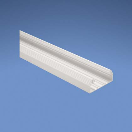 Pan-Way T-70 Power Rated Multi-Channel Raceway Base, Length 8 Feet, Color White, Material PVC, Packaging 8