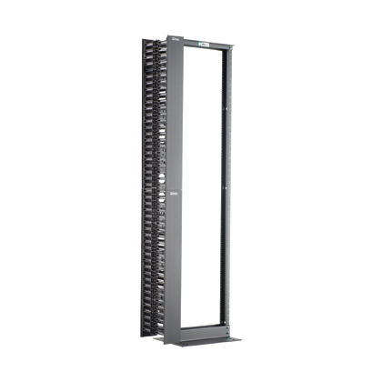 Two Post Rack with Vertical Cable Management Set RWMPV45E
