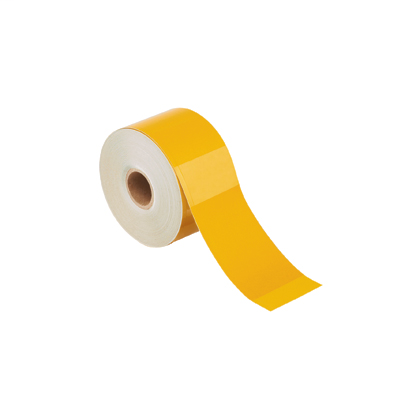 Reflective Continuous Tape, Yellow, 2 Inches high x 50 Feet long