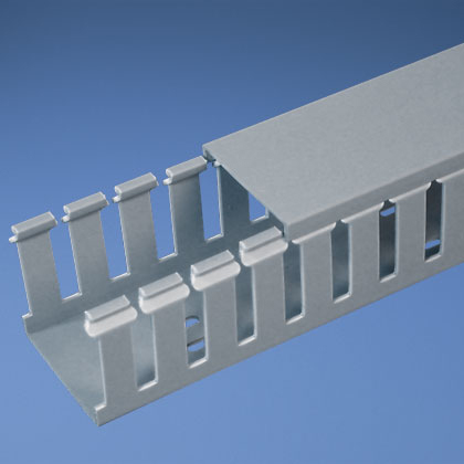 PANDUIT G2X4LG6 GRAY PLASTIC WIRING DUCT PANDUIT G2X4LG6 GRAY PLASTIC WIRING DUCT