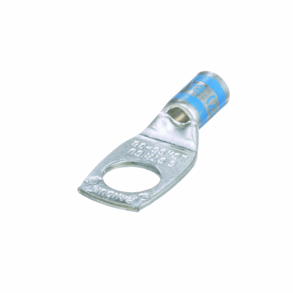 Panduit LCAS6-38-L 1-Hole #6 AWG Copper Compression Lug Panduit LCAS6-38-L 1-Hole #6 AWG Copper Compression Lug