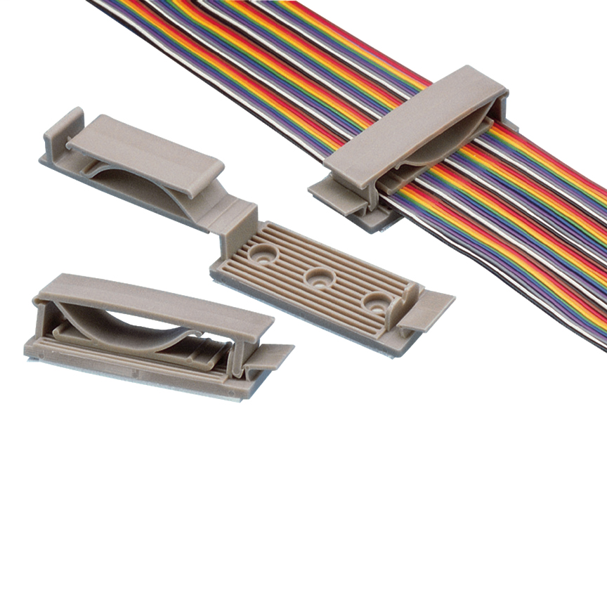 PAN FCH2-A-T14 FltCbleHoldr,Adh,2""W PAN FCH2-A-T14 FltCbleHoldr,Adh,2""W