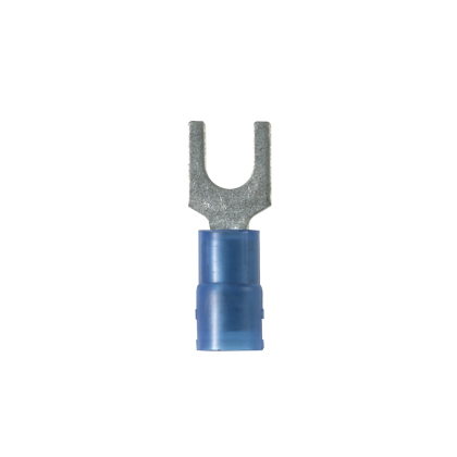 Panduit PNF14-6F-C Nylon Insulated Funnel Entry Fork Terminal Panduit PNF14-6F-C Nylon Insulated Funnel Entry Fork Terminal