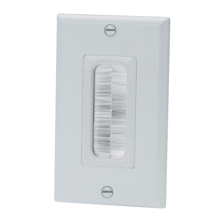 Product image for Panduit CFGBWH Brush Insert - White