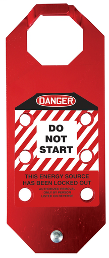 Product image for PAN PSL-1022 ALUM HASP, DGR LOCKED