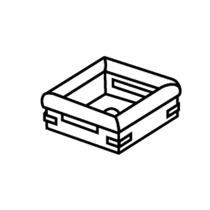Stainless steel two-way mount, one-hole mounting. Use with standard, light-heavy and heavy stainless steel ties.