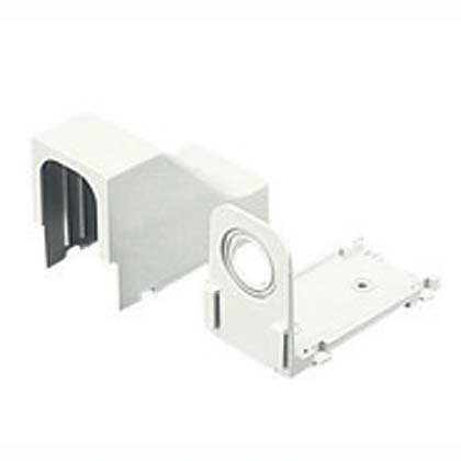 Power rated drop ceiling/entrance end fitting for use with LD3, LDPH3, LDS3, LD5, LDPH5, LDS5, LD10 and LDPH10 raceway. Use CA3 or CA5 adapters for LD3/LDPH3/LDS3 and LD5/LDPH5/LDS5 profile raceway, adapters not required for LD10 and LDPH10 raceway, Off W