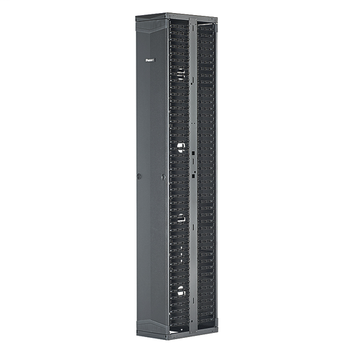 Product image for Panduit PR2VD10 2 Verticalical Cable Manager Combines High-density Capability And Versatility, Freeing Up Valuable Floor Space