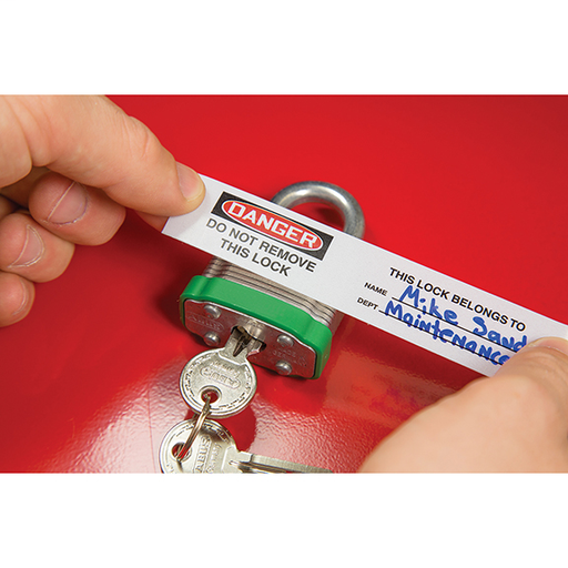 Product image for PAN PSL-1028 PADLOCK LBLS, DGR DO N