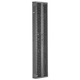 Product image for Panduit PR2VD08 2 Vertical Cable Manager Combines High-Density Capability and Versatility